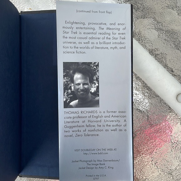 The Meaning of Star Trek and Beyond Star Trek. Hardcover books. Science/fiction - Picture 6 of 16